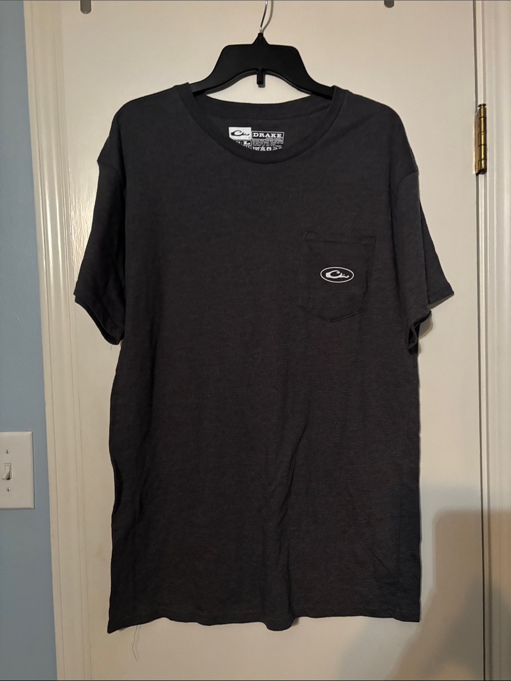 Drake Charcoal Pocket Tee - Men's